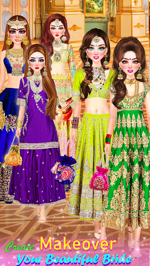 Indian Game Makeup & Dress up Screenshot 3