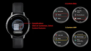 Mimicry Grey For Wear OS Screenshot 1