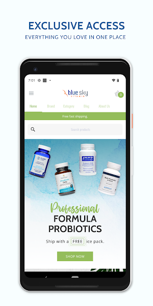 Blue Sky Vitamin Screenshot 1
