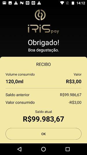 Iris Pay Screenshot 2