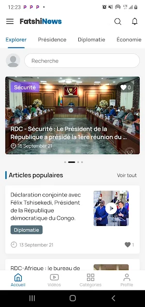 Fatshi News+ Screenshot 0
