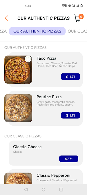 Pizza 71 & More Screenshot 2
