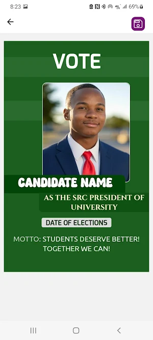 Election Poster Maker Creator Screenshot 1