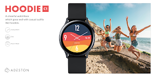 ADESTON HOODIE C1 : Watch Face by MR TIME Screenshot 0