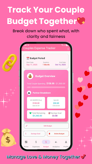 Couples Expense Budget Tracker Screenshot 3