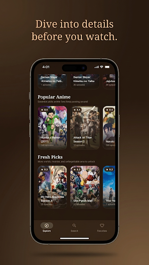 Lunar Anime App Screenshot 3
