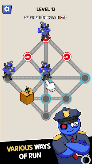 Catch The Thief: Help Police Screenshot 1