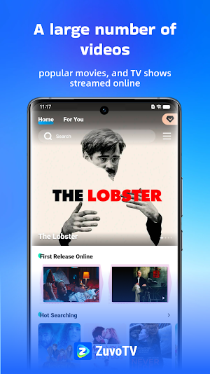 ZuvoTV: Stream TV & Movies Screenshot 0