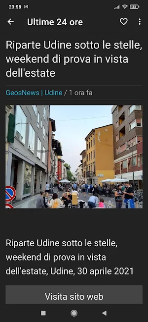 Udine notizie Screenshot 3
