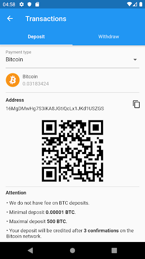 BTC-Alpha Exchange screenshot 7