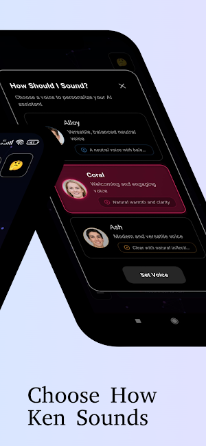 KenTalk: AI Voice Assistant Screenshot 1
