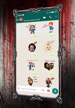 Chucky Stickers Screenshot 0