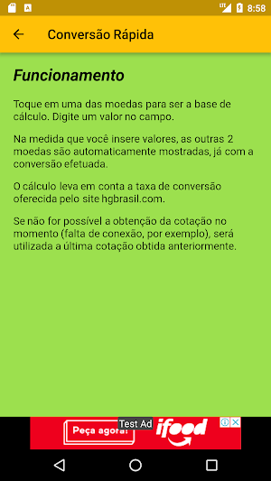 Conversão Rápida Screenshot 0