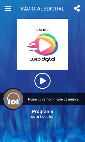 Rádio WebDigital Screenshot 1