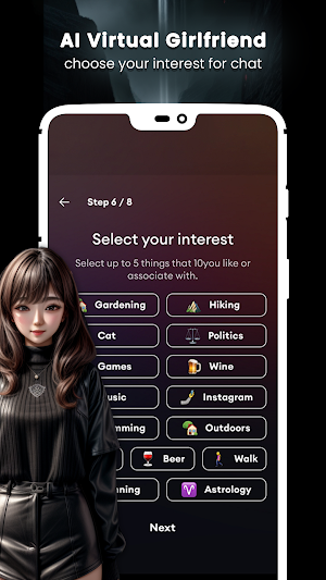 AI Virtual Girlfriend :AI Chat Screenshot 3