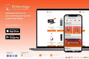 Britheritage Online Shop Screenshot 0