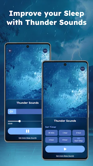 Thunder Rain Sounds Screenshot 1