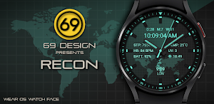 [69D] RECON watch face Screenshot 0