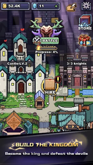 Infinite Knights - Turn-Based RPG Screenshot 1