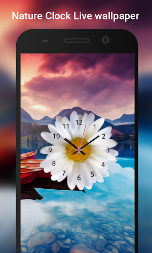 Nature Clock Live wallpaper Screenshot 1