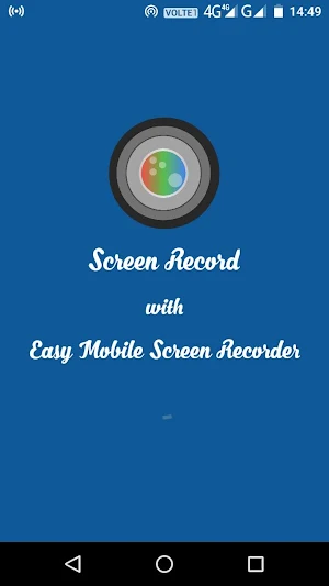 Easy Mobile Screen Recorder Screenshot 0