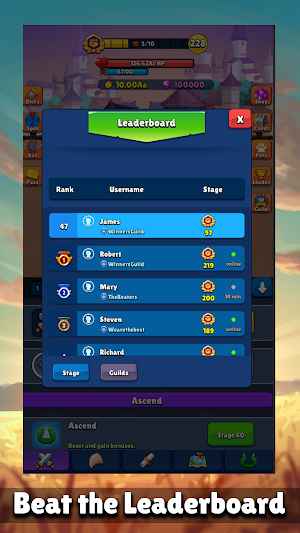 Dreamland 2 : Idle Clicker Rpg Screenshot 3