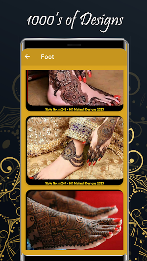 Arabic Mehndi Designs HD 2023 Screenshot 2