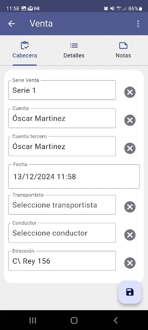 nubbix Ruta Distribución Screenshot 1