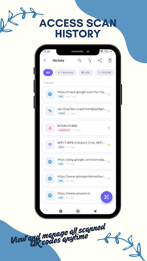 SankcyQR – Fast QR Scanner Screenshot 2