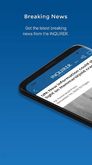 Inquirer Mobile Screenshot 1
