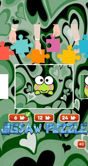 Keroppi Puzzle Game Screenshot 3