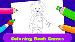 Chucky : Coloring Book Screenshot 1