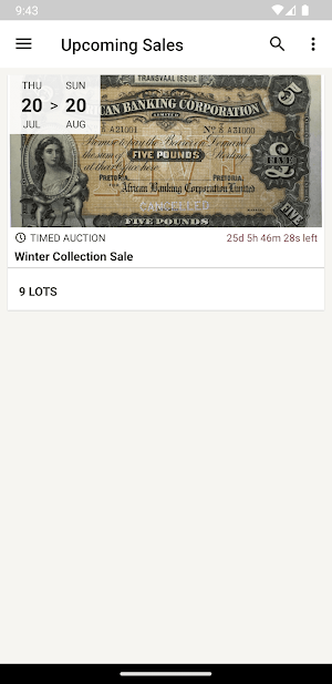 Vintage Collector Auctions Screenshot 0