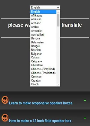 Learn to make speaker boxes Screenshot 1