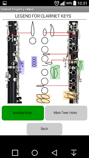 Clarinet Fingering Helper Free Screenshot 3