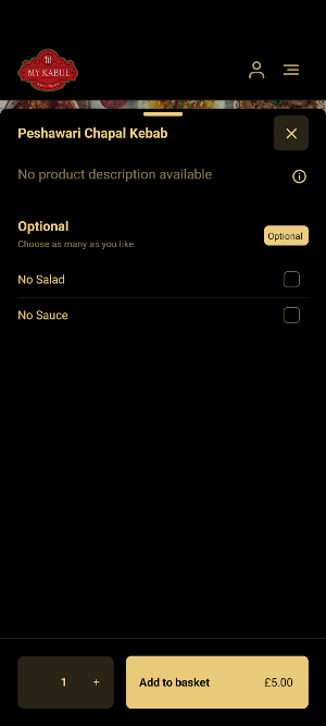 My Kabul Restaurant Screenshot 3