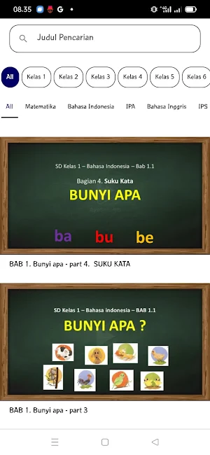 school video lessons Screenshot 0