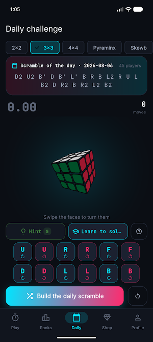 Cubiko: Speed Cube Timer Screenshot 2