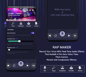 Rap Maker - Recording Rap Beat Maker Music Studio Screenshot 2