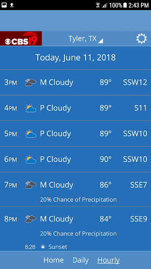 KYTX Weather Screenshot 2