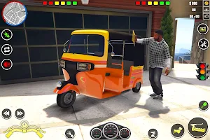 Tuk Tuk Auto Rikshaw Games 3D Screenshot 1