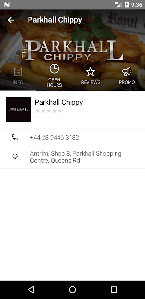 Parkhall Chippy, Antrim Screenshot 2