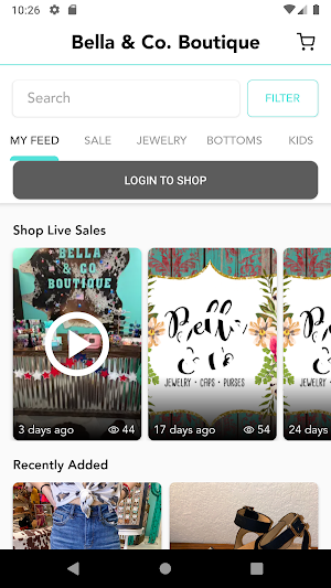 Bella & Co. Boutique Screenshot 1