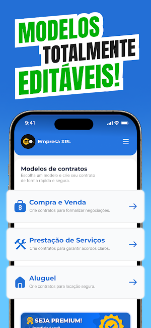 Gerador de Contratos: Modelos Screenshot 2