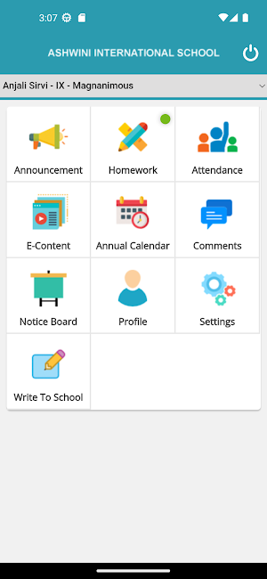 ASHWINI INTERNATIONAL SCHOOL Screenshot 1