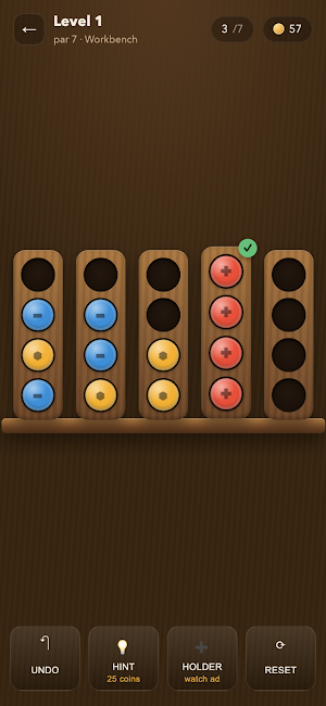 Screw Sort: Nut & Bolt Puzzle Screenshot 3