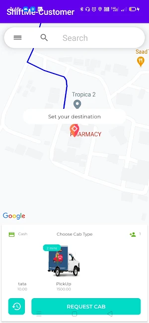 ShiftMe -Customer Screenshot 1