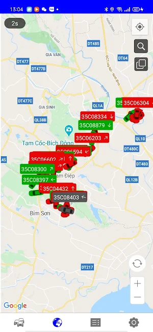 GpsBacNam Screenshot 2