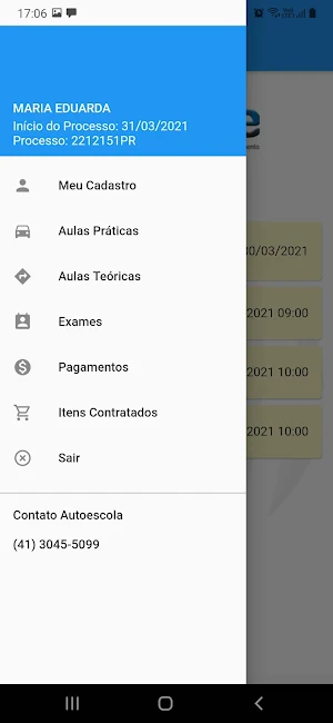 Minha Habilitação Screenshot 2