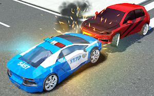 Police Car Patrol VS Crime City Screenshot 0